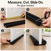 Door Draft Stopper Under Door – Double-Sided 36.6 Inch Cut-to-Fit