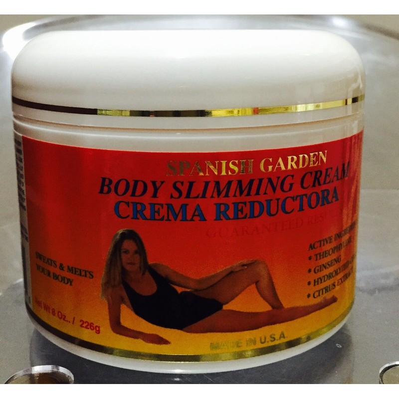 Crema Reductora By Spanish Garden Cream Sweats & Melts Your