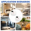 PRITOK 2 Pack Countdown Timer Plug Socket with LED Display: