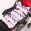 Infant Car Seat Insert, KAKIBLIN Cotton Baby Stroller Liner Pram