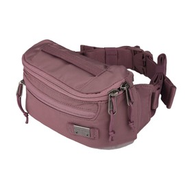 Eddie Bauer 3L Skylar Crossbody Waist Pack with Versatile Pockets and Adjustable Belt, Dusty Violet