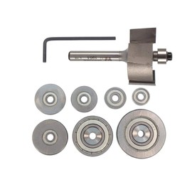 Whiteside Router Bits 1952 Multi Rabbet Set Carbide Tipped 1-3/8-Inch Large Diameter and 1/2-Inch Cutting Length