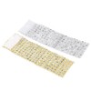 50Pcs 8 Rows Gold Chair Sash Napkin Rings Sparkling Diamond