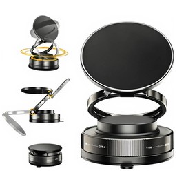 360° Adjustable Vacuum Magnetic Phone Holder – Suction Cup Mount for Magsafe | Car, Mirror, Gym & Makeup Use | Compatible with All Smartphones