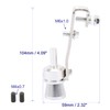 X AUTOHAUX 2pcs M Size Universal Car Turbo Sound Exhaust