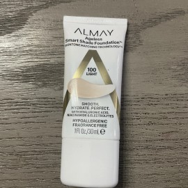 Almay Ageless Smart Shade Foundation, 100 Light, 1 fl oz (30 ml)