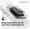 SoundPEATS Clear Audífonos Inalámbricos Bluetooth 5.3, Controladores de 12 mm