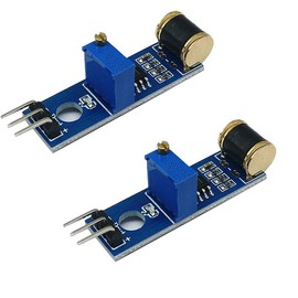 Hailege Set of 2 801S Vibration Sensor Module Vibration Module Analog Output Adjustable Sensitivity