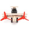 RLS Wooden DIY 3D Electric twin engine glider plane model