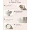 Vase with Artificial Greenery, 22'' Faux Greenery, White | Fake