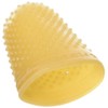 Swingline Rubber Finger Tips, Size 14, X-Large, Amber, 1/Dozen