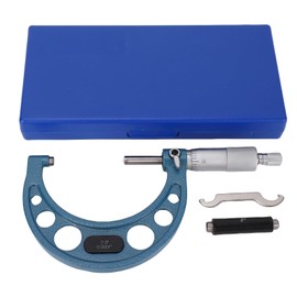 Generic Outside Micrometer, Professional 0.0001" Graduation Micrometer with Carbide Tips, Precision Micrometer, Machinist Tool, Machinist Micrometer with 2-3 Inch Measuring Range