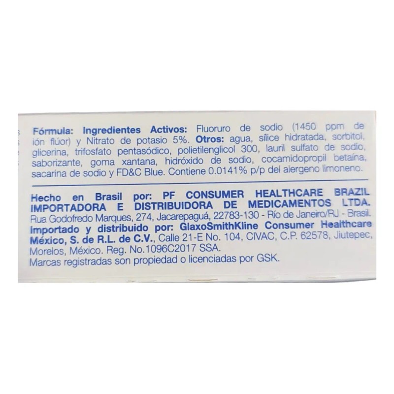 Pasta Dental Sensodyne Limpieza Profunda 90 G