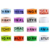 960pcs Home Moving Labels, Moving House Labels Color Coding Labels,
