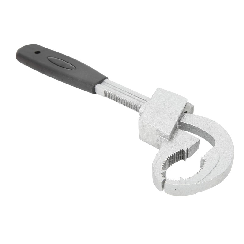 Multifunctional Sink Wrench Adjustable Spring Large Opening Faucet Spanner Plumbing