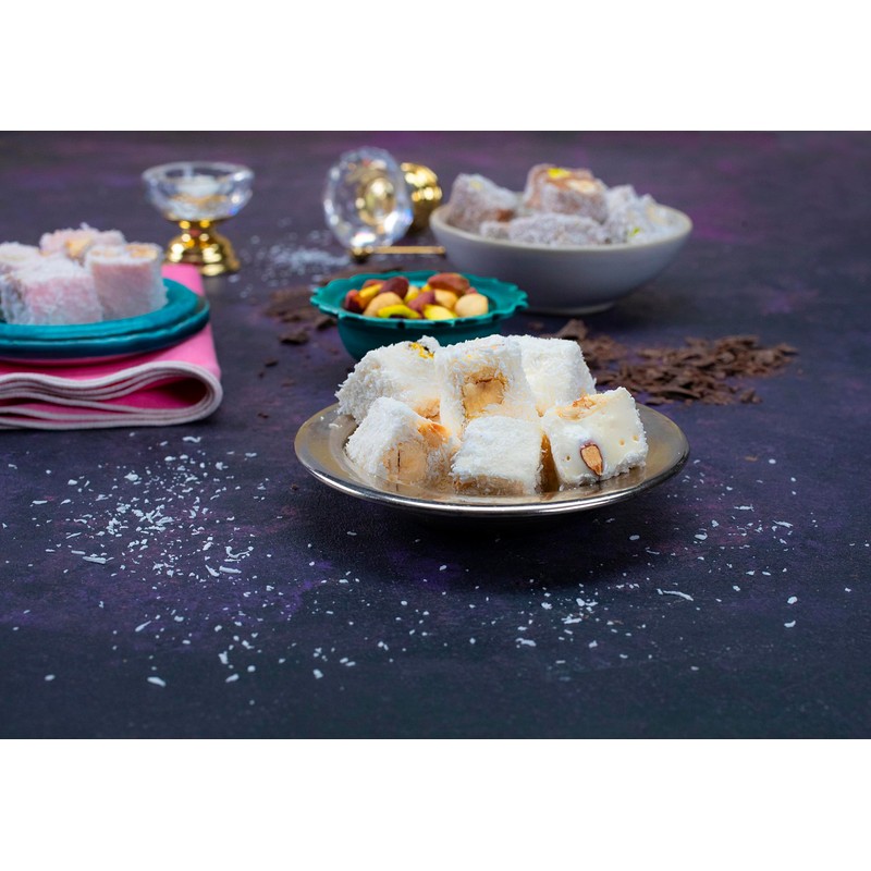 Hazer Baba Sultan Turkish Delight Candy, Mixed Nuts with Double