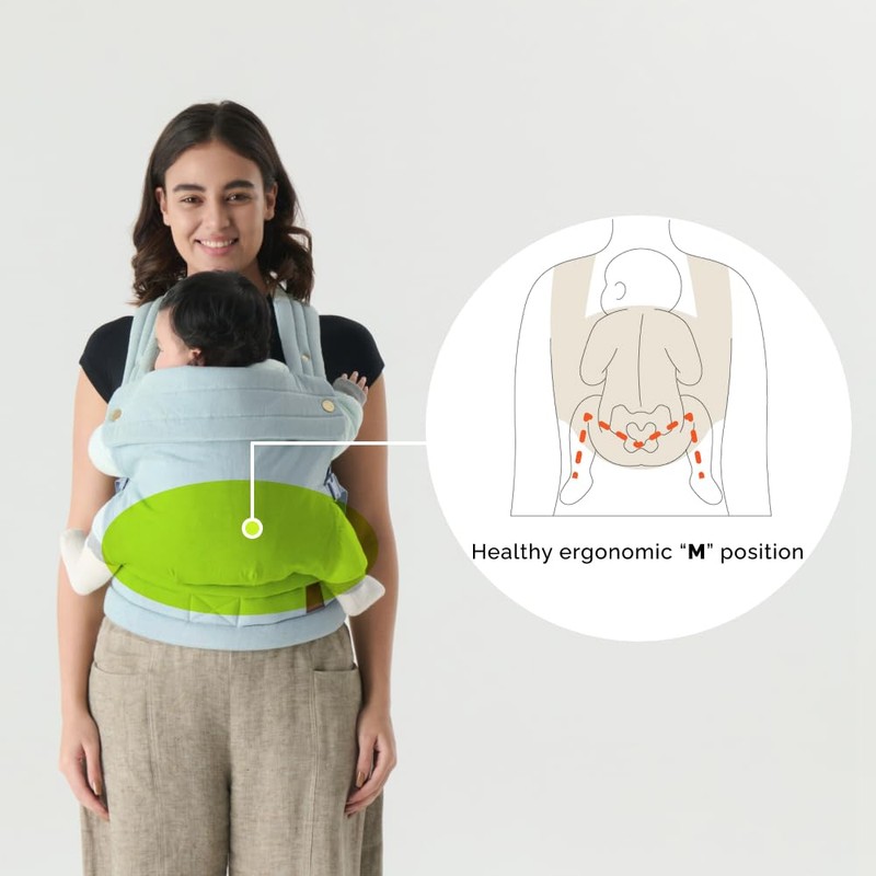 Baby Carrier Newborn to Toddler (Denim)