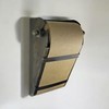 FTWDesign Retro Notizrollenhalter aus Metall - 15m Notizblock mit Ersatzrolle