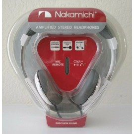 Nakamichi Amplified Stereo Headphones NK2000 White