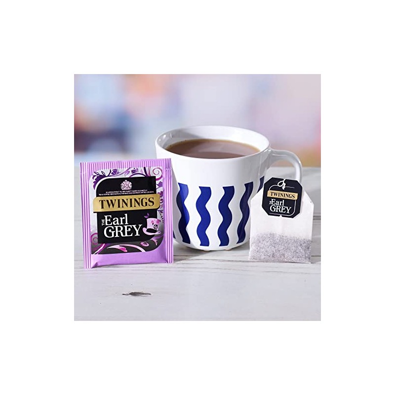 Twinings The Earl Grey 50 Envelope Tea Bags (100g) x