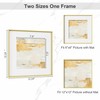 12x12 Metal Picture Frame, 12 x 12 Square Aluminum Photo