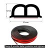 52.5Ft Universal Car Seal Strip, Universal Self Adhesive Auto Rubber