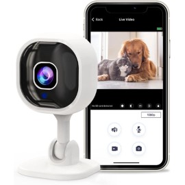 Diydeg Cameras for Home Security Indoor, 1080P HD WiFi Smart Security Camera