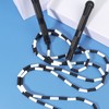 Segmented Jumping 4m Adjustable Fitness Beaded Soft Skipping Rope for