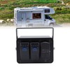 2 Gang Rocker Switch, Toggle Switch Panel Box, Waterproof Marine