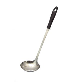 Takagi Takagi Stainless Steel Ladle, Long, Dark Brown, Total Length 12.7 inches (32.3 cm), Hand Fit, Handle Fits Soups, Dishwasher-Safe, Made in Japan