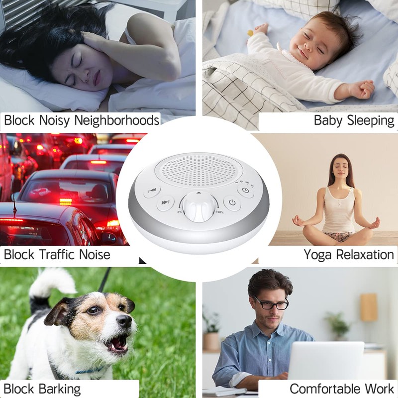 Loud Pink Noise Machine Sleep Machine Nostop 30 Soothing Sounds