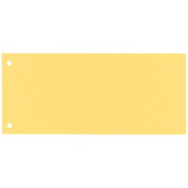 Esselte Leitz dividers, 1/3 A4, pack of 100 yellow