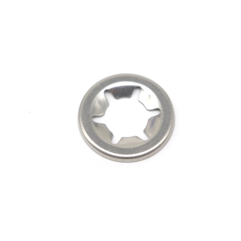 cSeao 150pcs 304 Stainless Steel Starlock Internal Tooth Push On