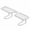 50cm Over-Faucet Sink Shelf for Bathroom Storage – No-Drill Quick-Drain