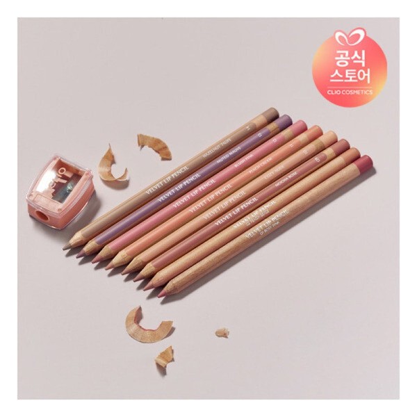 Clio's new Velvet Lip Pencil project includes the product and