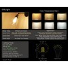 NOTOC LED Edison Bulb 4W,Antique 40W Vintage Edison Bulb,E26 Light