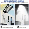 LINEBA Solar Wall Lights Pathway Motion Sensor 11000W 1028 LED