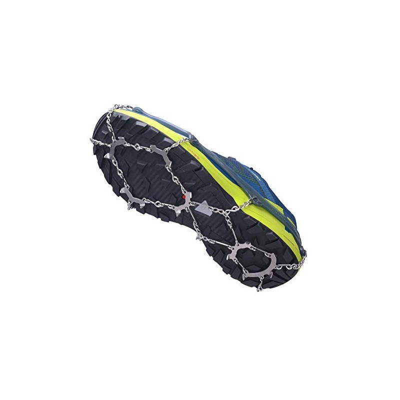 Snowline Chainsen Trail Shoe Chains, silver, s