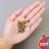 3 Pcs Pistol Keychain Bullet Gun Model Keychain Bullet Metal