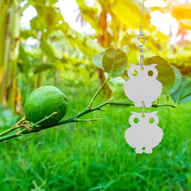 Outdoor Garden Hanging Reflective Deterrent Owl Bird Repellent Garden Supplies