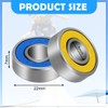 CODIRATO Pack of 20 608RS Ball Bearings Carbon Steel Roller