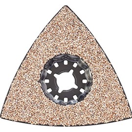 kwb Raspel, HM, Deltiform, 78 mm Coarse Sanding Plate for Angle Grinder, Table Grinder, Multicoloured, Metal
