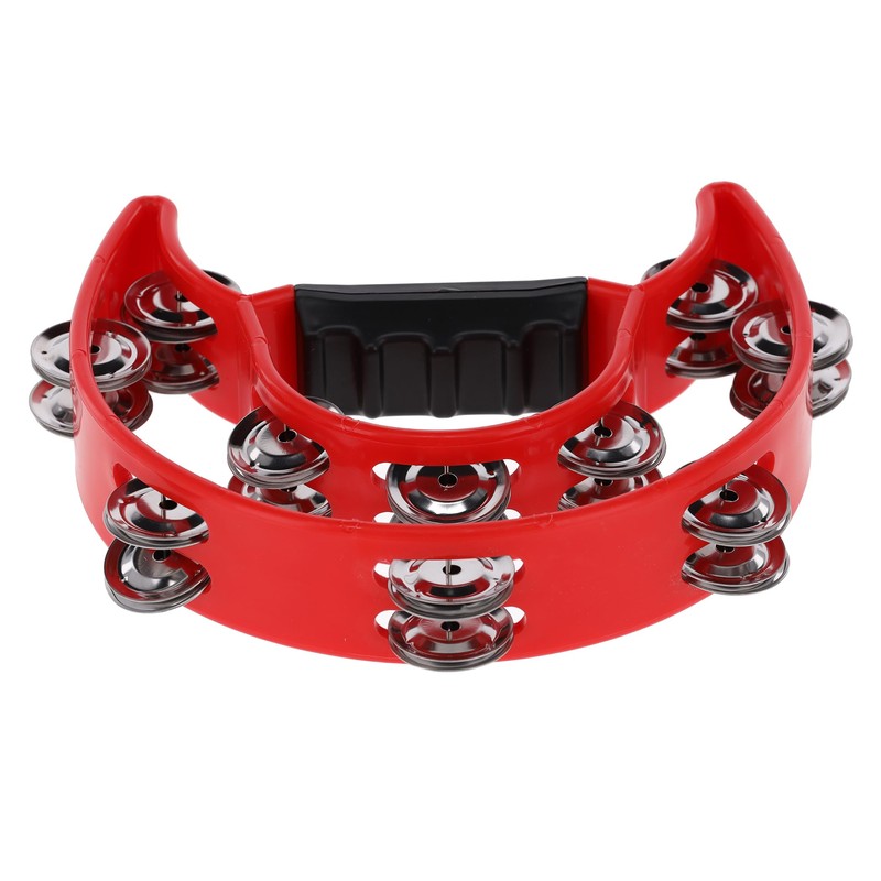 GEWA Half-Moon Ring 20 Pairs Chrome-Plated Clamps Double Row Red