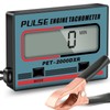 Small Engine Tachometer Digital Chainsaw RPM Gauge Tiny Tach Hour