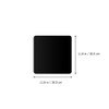 ARTIBETTER Reflective Black Acrylic Background Board: Square Photographic Plates -