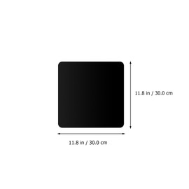 ARTIBETTER Reflective Black Acrylic Background Board: Square Photographic Plates - for Small Items and Tabletop Photography Shooting