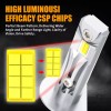 AUIMSOCO H1 H7 LED Headlight High Low Beam Bulbs Kit