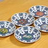 Kutani Ware Blue Style No. 4 Plate Set (Set of