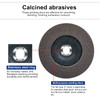 Sali 10 Pack Flap Disc 60 Grit 7" x 7/8-Inch
