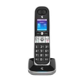 Telstra TEC102 DECT Cordless Phone with Color LCD Speakerphone Backlit Keypad and Extended Talk Time